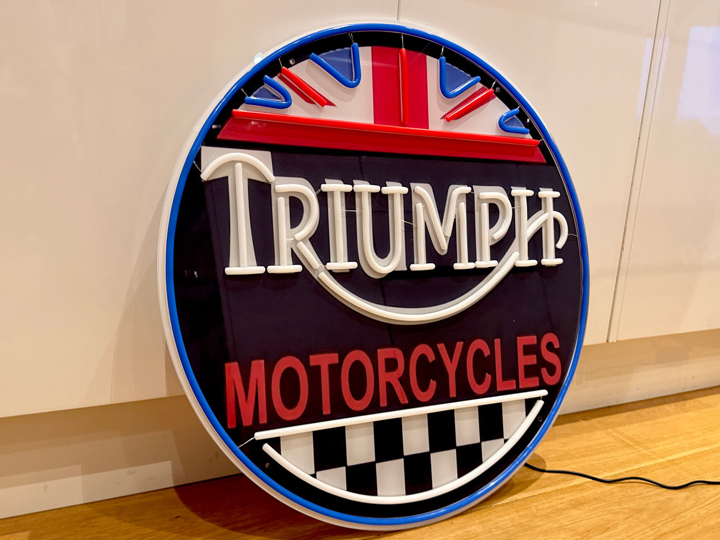 Triumph Motorcycles Neon Sign