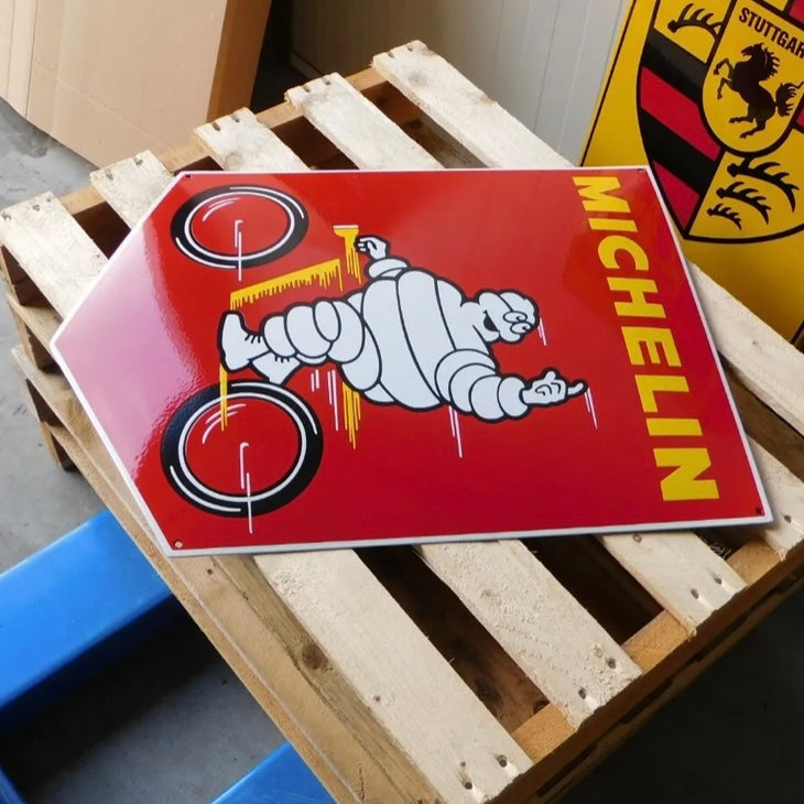 Michelin Enamel Sign