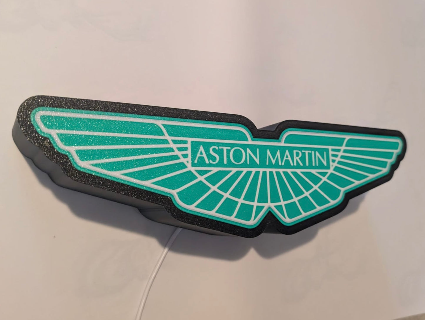 Aston Martin Lightbox Illuminated Logo Sign