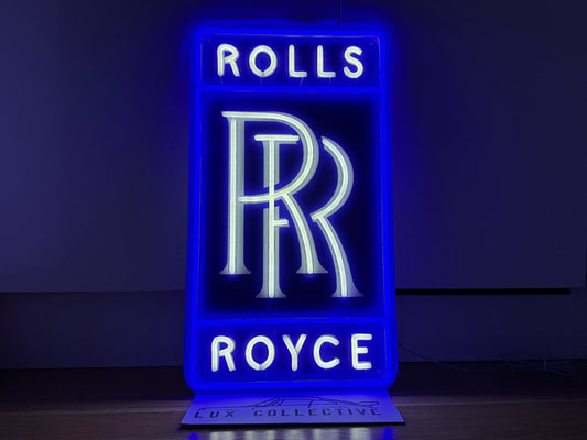 Rolls Royce Neon Sign