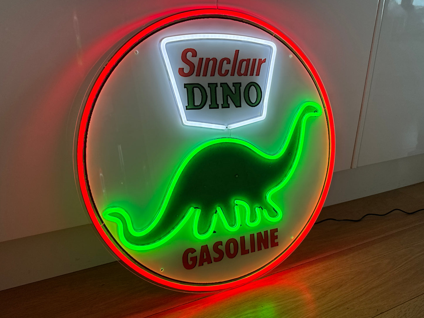 Sinclair Dino Neon Sign