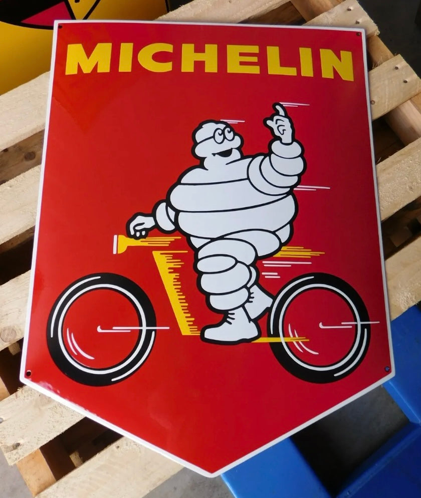 Michelin Enamel Sign