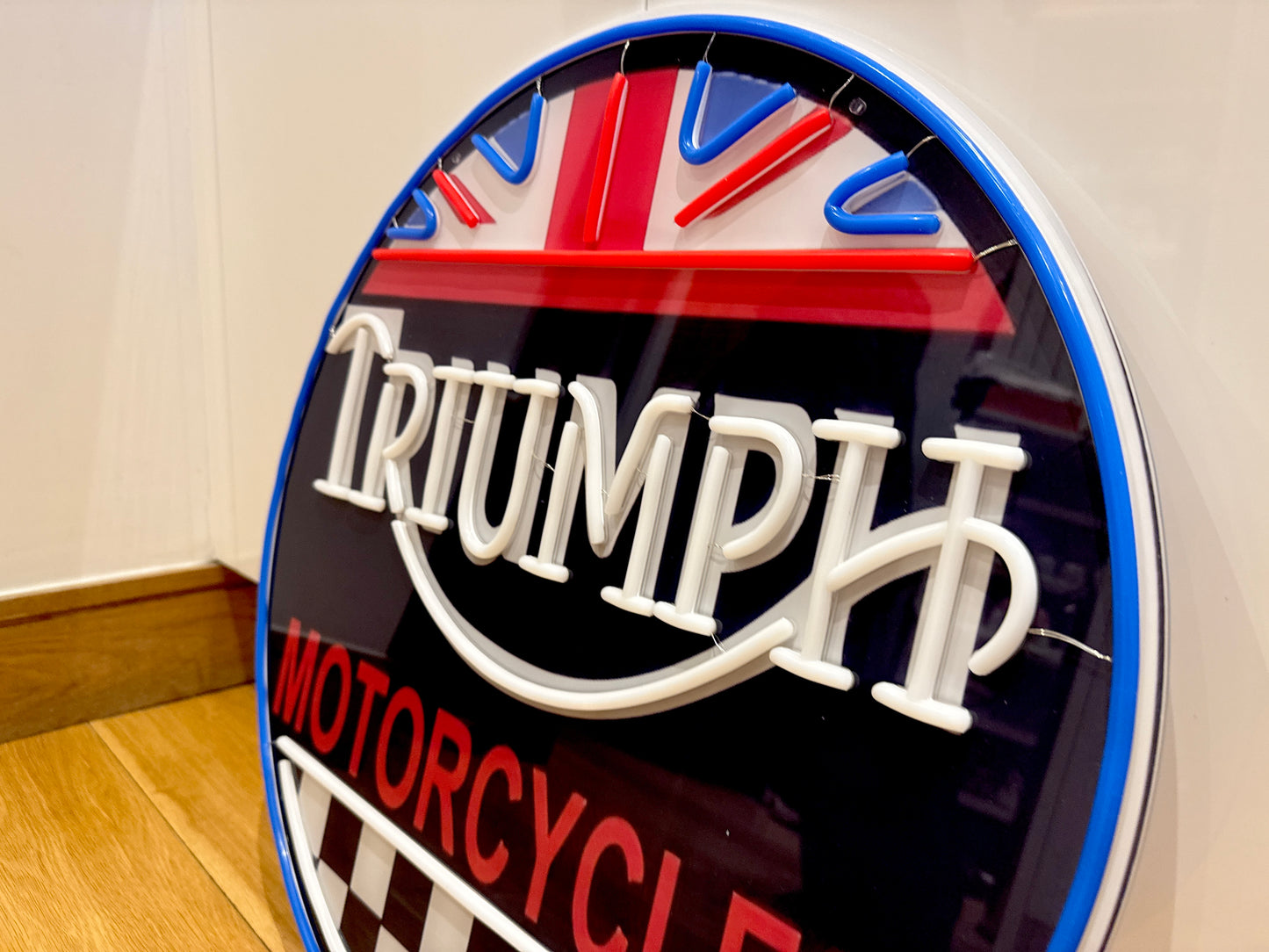 Triumph Motorcycles Neon Sign