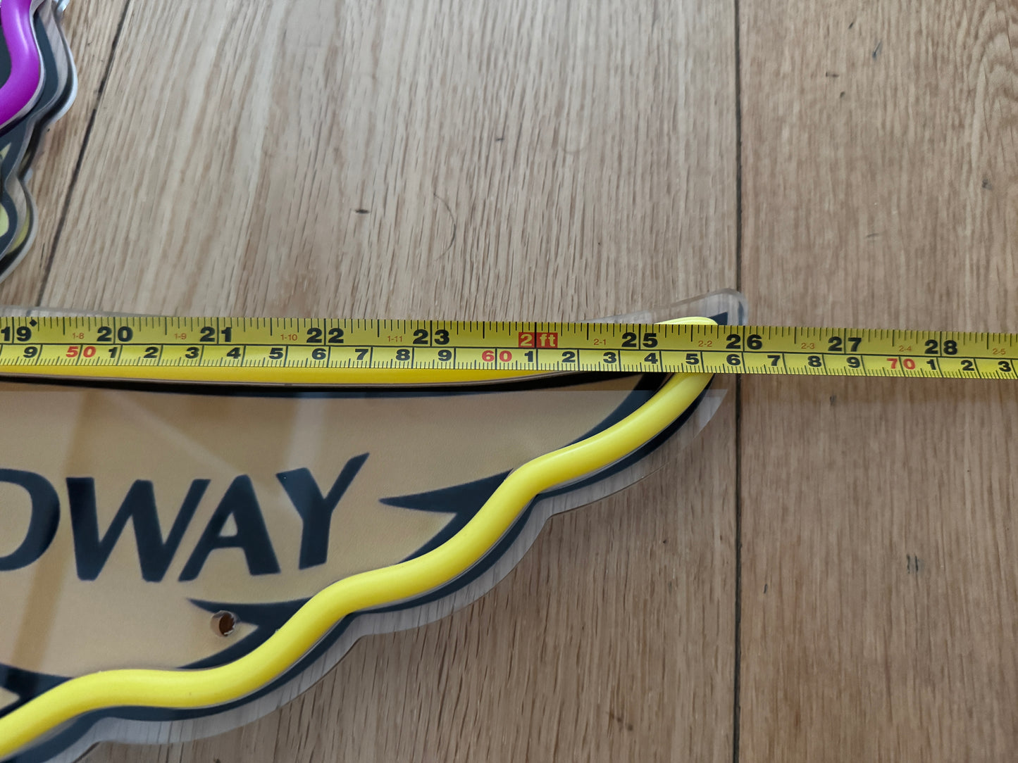 Indianapolis Motor Speedway Neon Illuminated Sign - Wall Light for Racing Garage, Workshop or Man Cave