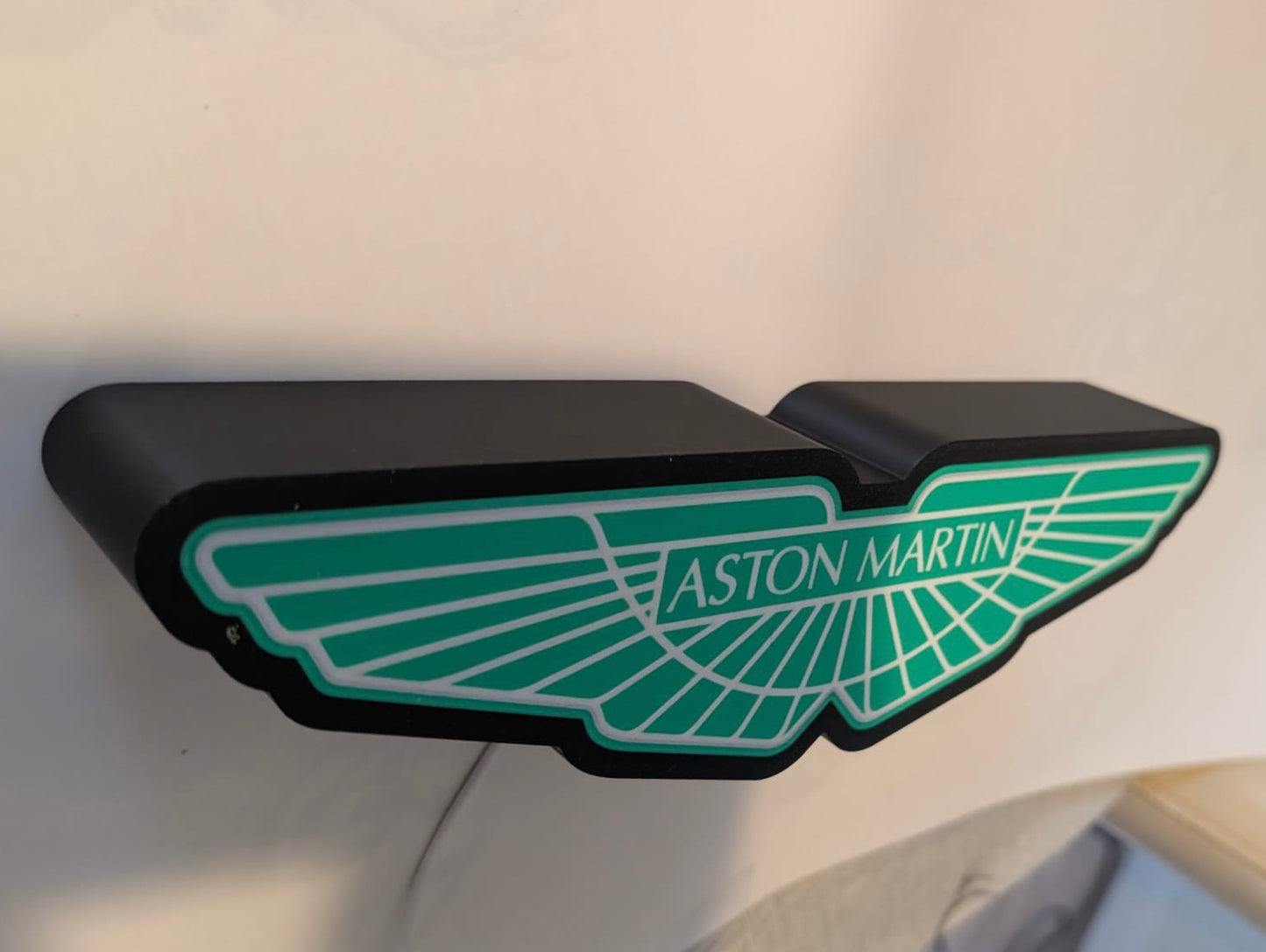 Aston Martin Lightbox Illuminated Logo Sign