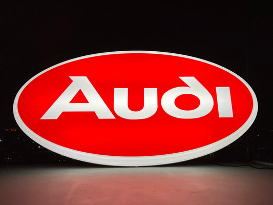 AUDI Illuminated Logo Sign