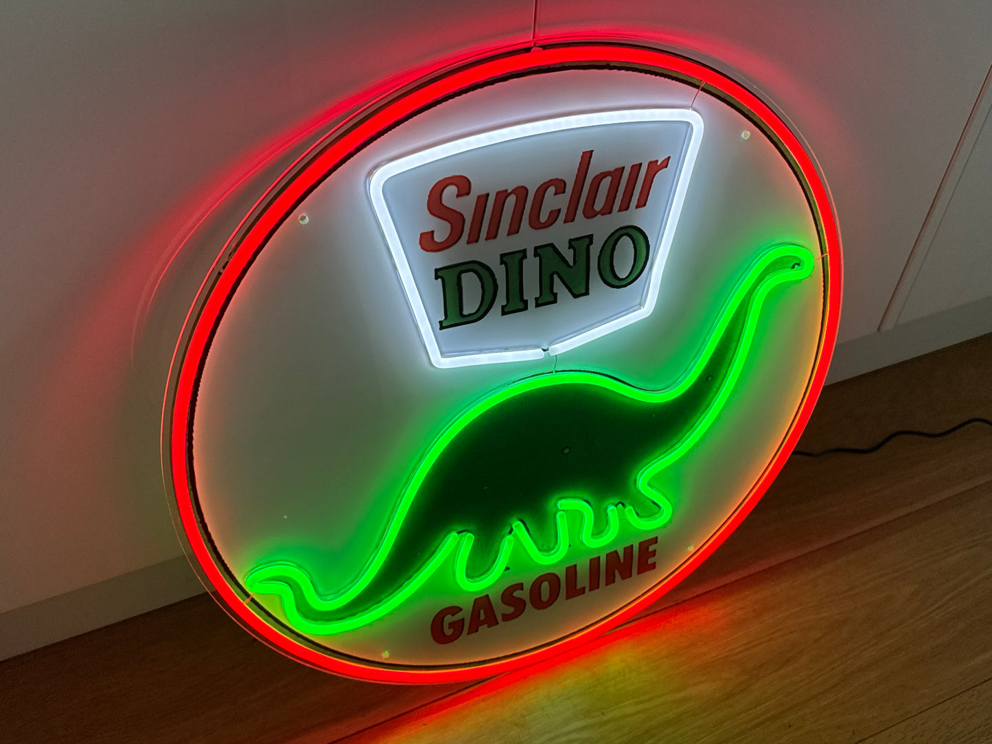 Sinclair Dino Neon Sign