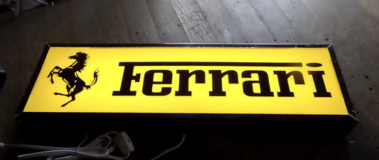 Ferrari Illuminated Sign