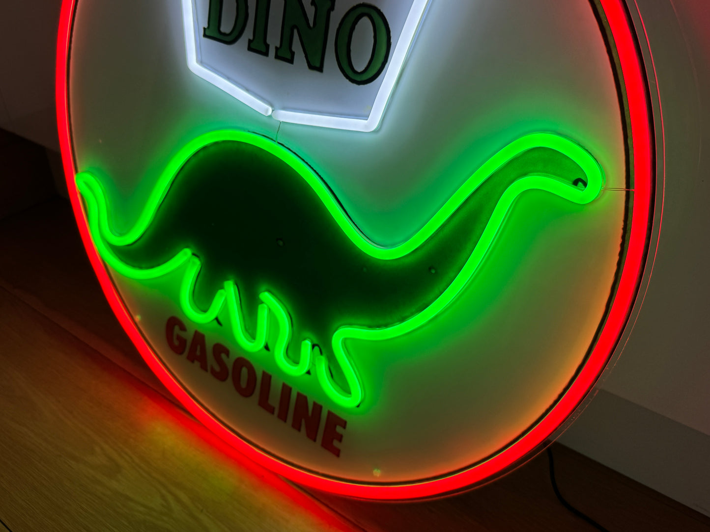 Sinclair Dino Neon Sign