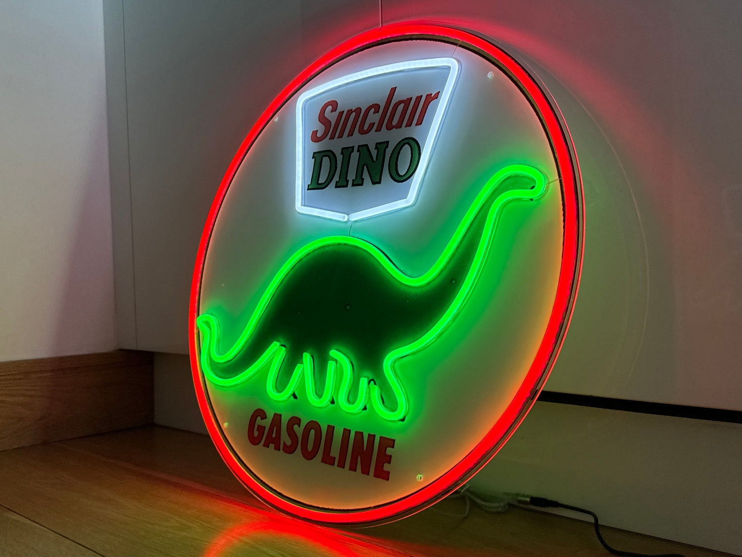 Sinclair Dino Neon Sign