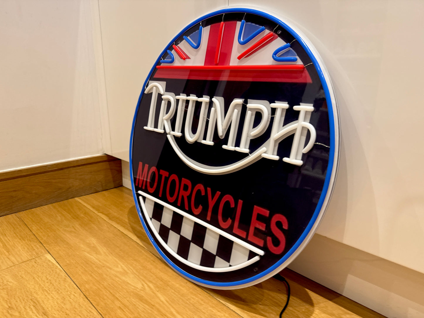 Triumph Motorcycles Neon Sign