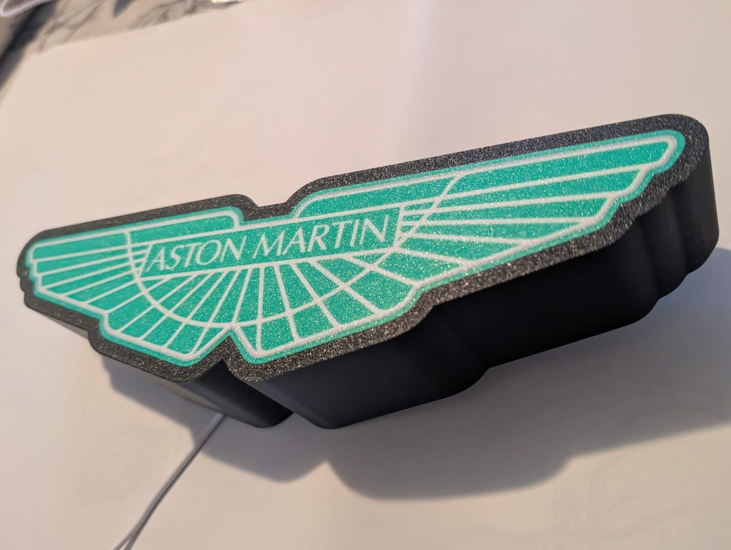 Aston Martin Lightbox Illuminated Logo Sign