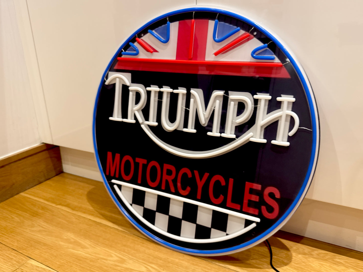 Triumph Motorcycles Neon Sign