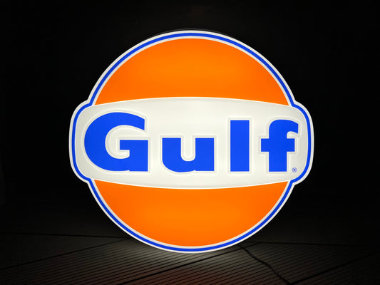 Gulf Illuminated Sign