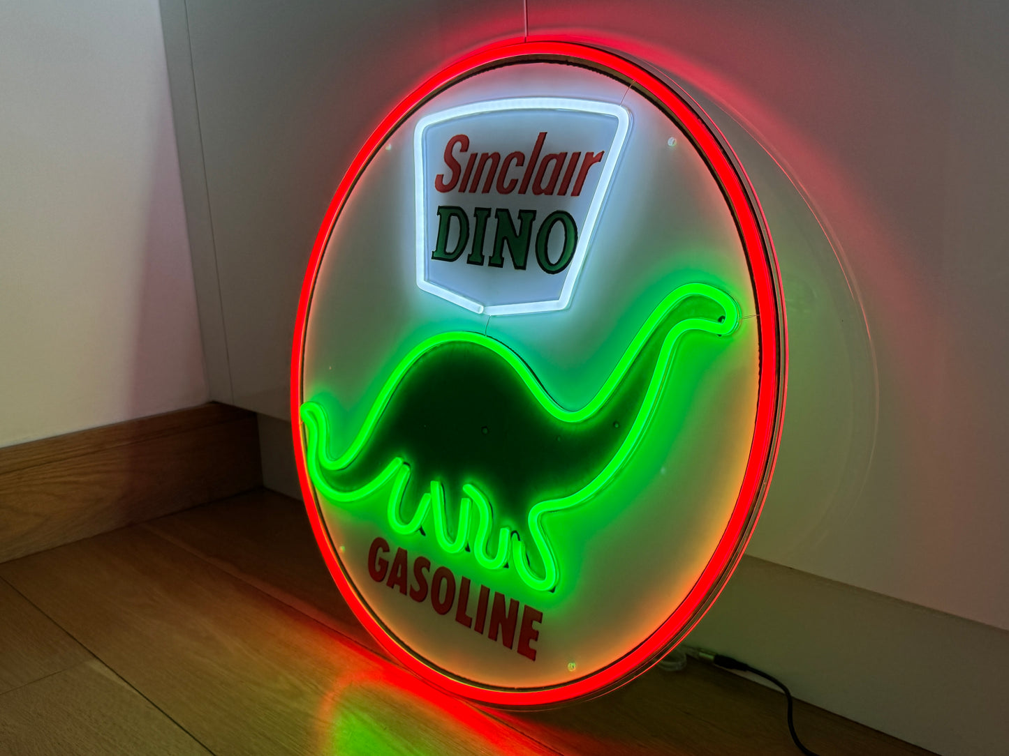 Sinclair Dino Neon Sign