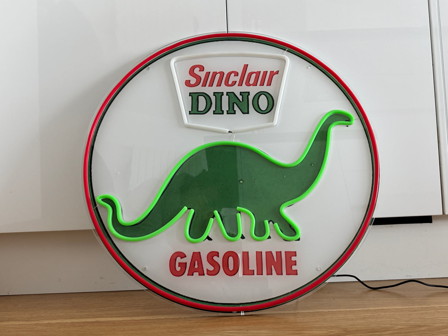 Sinclair Dino Neon Sign