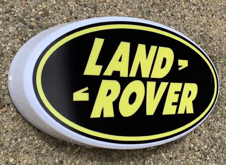 Land Rover Illuminated Sign