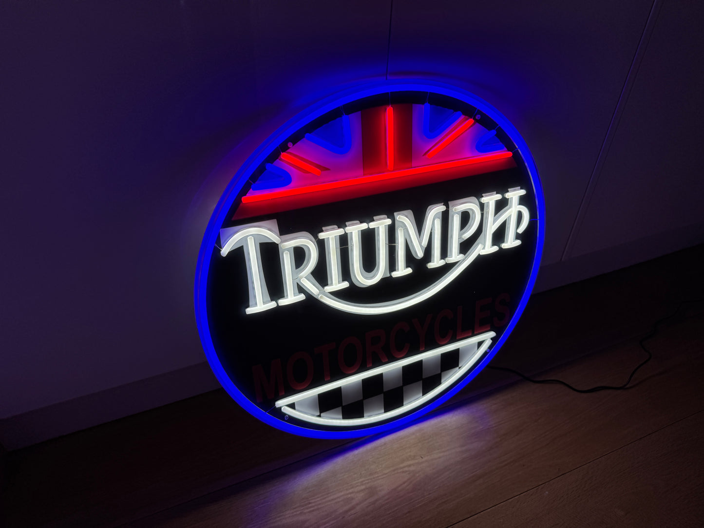 Triumph Motorcycles Neon Sign