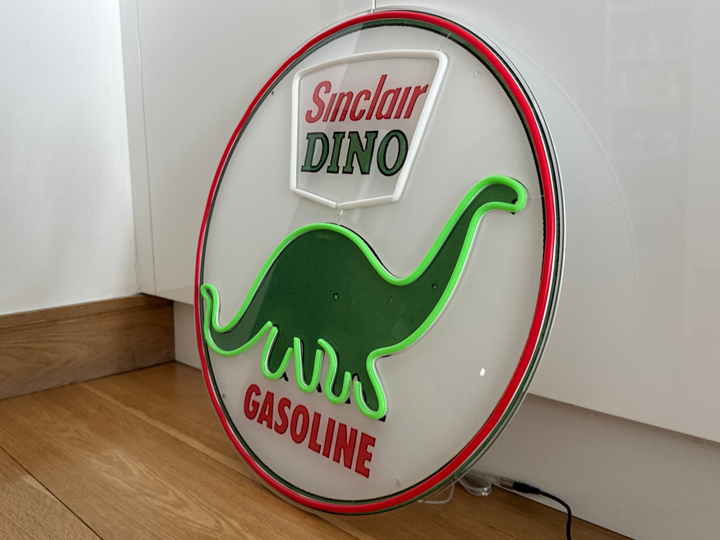 Sinclair Dino Neon Sign