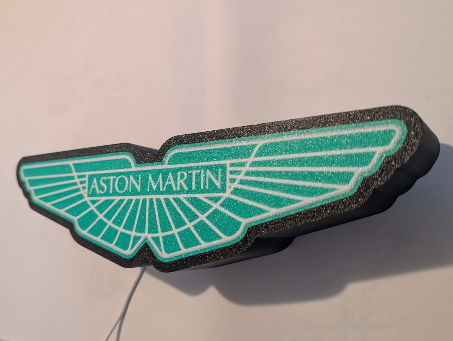 Aston Martin Lightbox Illuminated Logo Sign