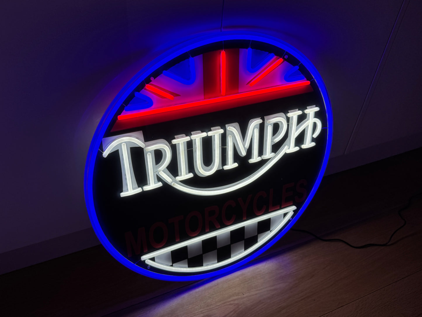 Triumph Motorcycles Neon Sign